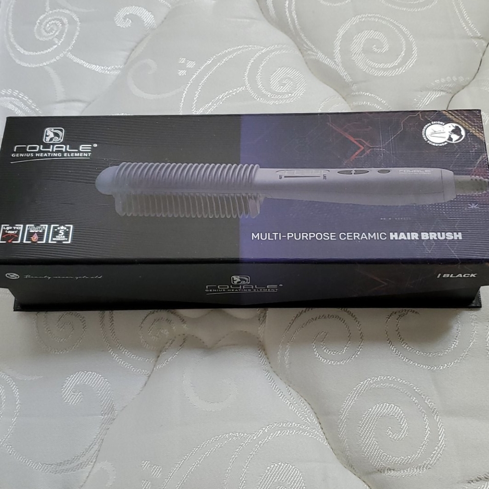 Royale Genius Ceramic Black Hair Brush